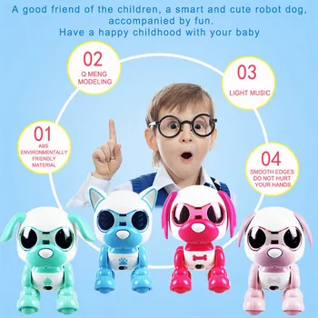 Smart Robot Dog Electronic Puppy Pets Toys Children Nductive Touch Intelligent Interaction Fun Playmate Sound Flexible Recording
Smart Robot Dog Electronic Puppy Pets Toys Children Nductive Touch Intelligent Interaction Fun Playmate Sound Flexible Recording