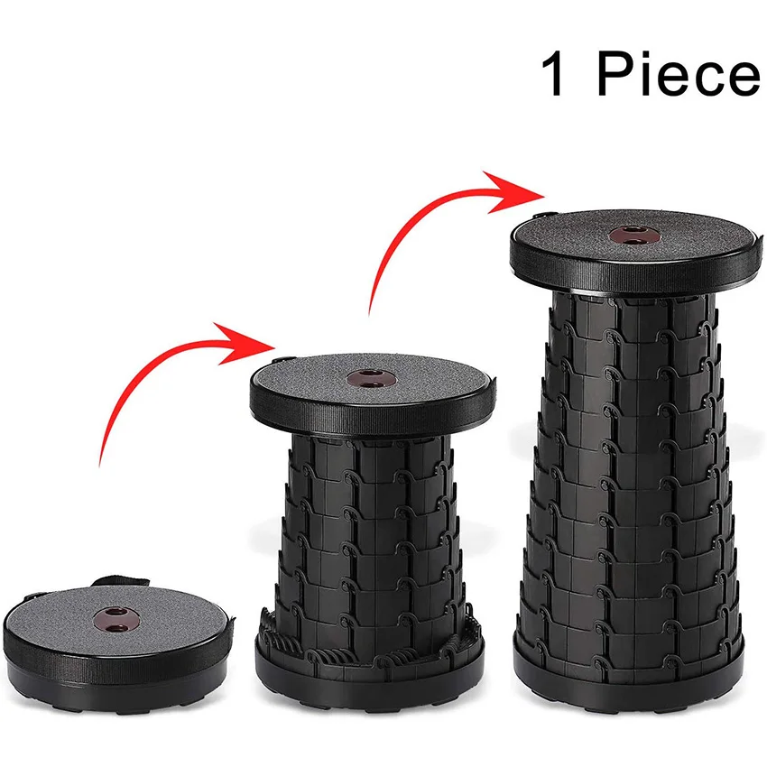 Folding Stool Retractable Plastic Lightweight Collapsable Portable Stool for Camping Hiking Outdoors Indoors Max Load 330lbs
Folding Stool Retractable Plastic Lightweight Collapsable Portable Stool for Camping Hiking Outdoors Indoors Max Load 330lbs