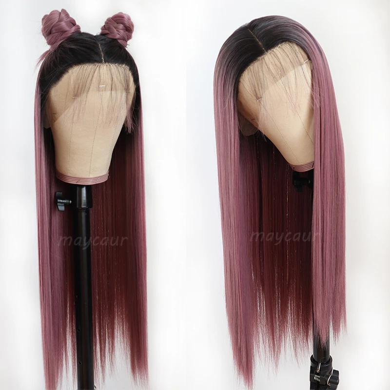 purple wig