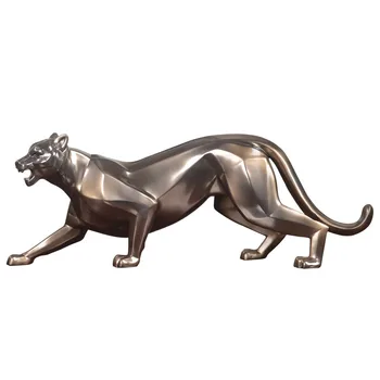 Nordic Modern Origami Animal Statue Ornaments Geometry Leopard Copper Plated Handicraft Home Desk Sculpture Decorative M5306
Nordic Modern Origami Animal Statue Ornaments Geometry Leopard Copper Plated Handicraft Home Desk Sculpture Decorative M5306