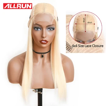 Allrun 613 4*4 Lace Closure Human Hair Wigs Blonde Color 613 Lace Wig Remy Peruvian Straight Human Hair Transparent Lace Wig
Allrun 613 4*4 Lace Closure Human Hair Wigs Blonde Color 613 Lace Wig Remy Peruvian Straight Human Hair Transparent Lace Wig