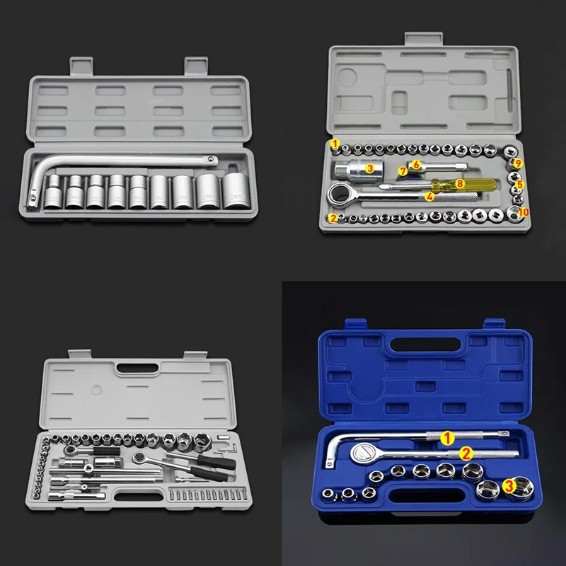 Vehicle Maintenance Toolbox Set Multi-Function Car Repair and Maintenance Box Mechanical Repair Sleeve Set Hardware Tools
Vehicle Maintenance Toolbox Set Multi-Function Car Repair and Maintenance Box Mechanical Repair Sleeve Set Hardware Tools