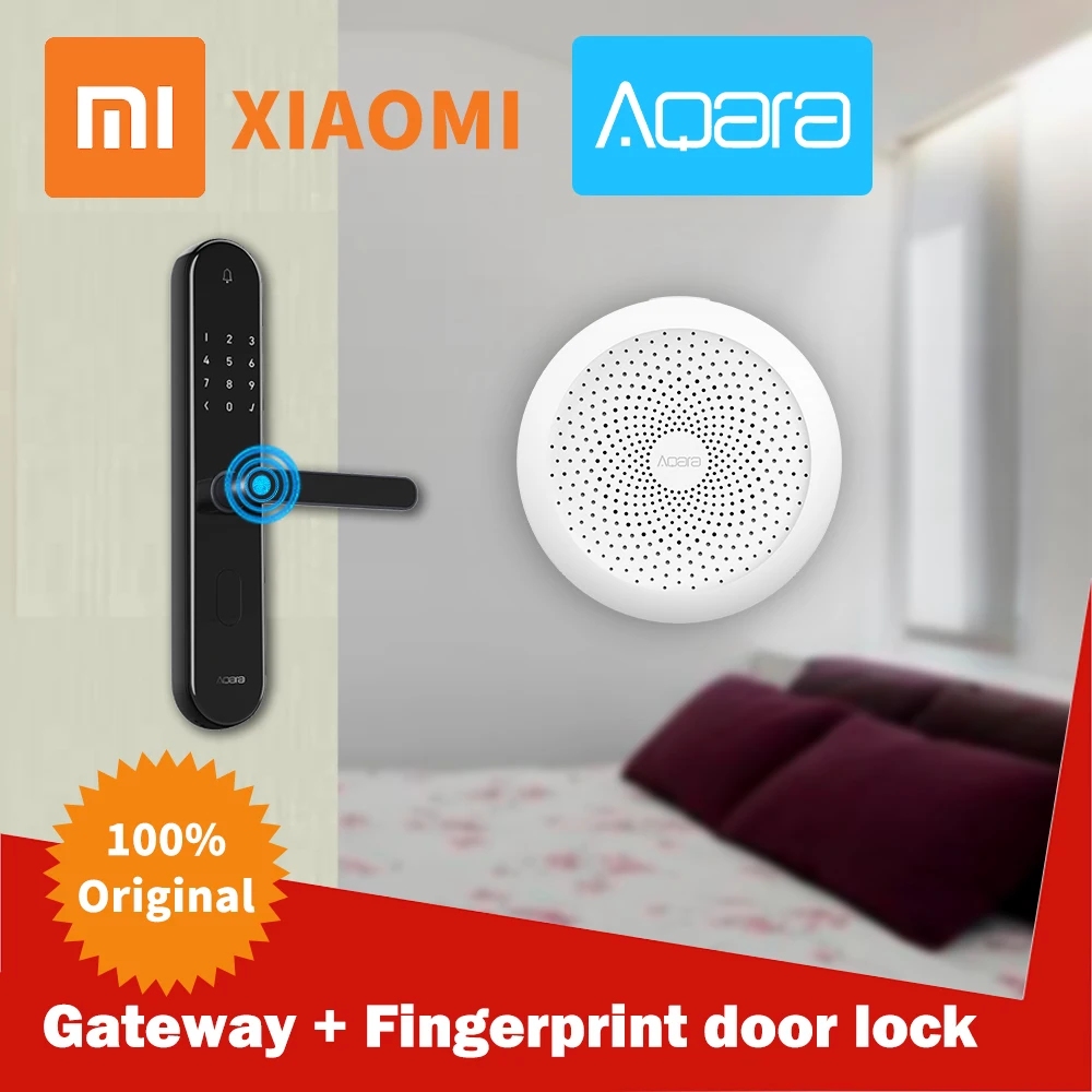 Xiaomi Aqara Hub work with S2 smart Door Lock Wifi control Security Burglar Automation for Apple Homekit Mi Home APP Original
Xiaomi Aqara Hub work with S2 smart Door Lock Wifi control Security Burglar Automation for Apple Homekit Mi Home APP Original