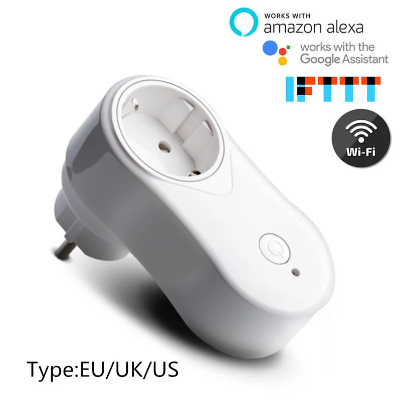 EU/UK/US Plug Wireless Smart Socket Timer Support Alexa Google Home Voice/App Smart Life Remote Control Smart Home Devices
EU/UK/US Plug Wireless Smart Socket Timer Support Alexa Google Home Voice/App Smart Life Remote Control Smart Home Devices
