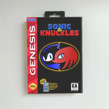 Sonic and Knuckles - USA Cover With Retail Box 16 Bit MD Game Card for Sega Megadrive Genesis Video Game Console
Sonic and Knuckles - USA Cover With Retail Box 16 Bit MD Game Card for Sega Megadrive Genesis Video Game Console
