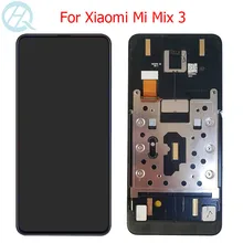 Ensemble écran tactile LCD AMOLED avec châssis, 6.39 pouces, pour Xiaomi Mix 3, Original=