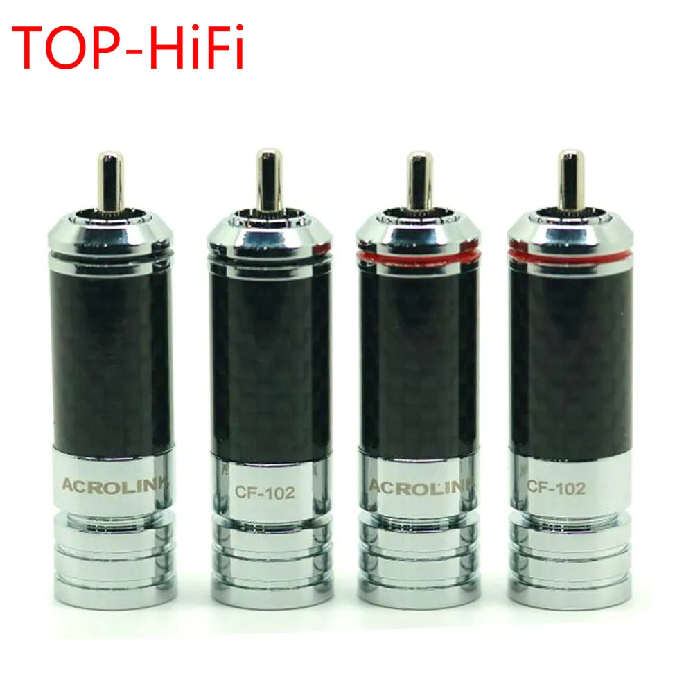 Топ-Hi-Fi 4 шт. RCA разъем CF-102(R) родием RCA штекер Углеродного Волокна Соединители кабеля для DIY RCA аудио кабель
Топ-Hi-Fi 4 шт. RCA разъем CF-102(R) родием RCA штекер Углеродного Волокна Соединители кабеля для DIY RCA аудио кабель