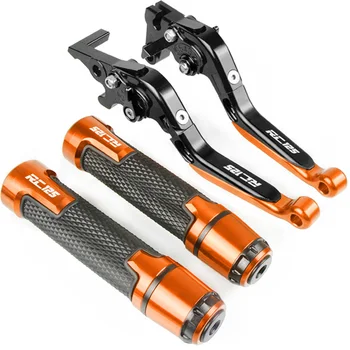 For KTM RC125 RC 125 RC-125 2014 2015 2016 2017-2019 Motorcycle Accessories Brake Clutch Levers and Handlebar Hand Grips ends
For KTM RC125 RC 125 RC-125 2014 2015 2016 2017-2019 Motorcycle Accessories Brake Clutch Levers and Handlebar Hand Grips ends