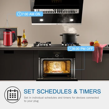 Plug Energy Monitoring Plugs Outlets Works with Home Life App Remote Schedule and Timer No hub Required Plugs
Plug Energy Monitoring Plugs Outlets Works with Home Life App Remote Schedule and Timer No hub Required Plugs