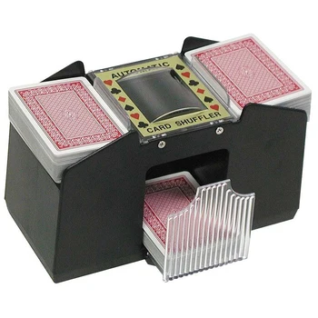 Home Club Board Game 1 To 4 Deck Automatic Machine Gift Advanced Party Playing Card Shuffler Battery Powered Casino Professional
Home Club Board Game 1 To 4 Deck Automatic Machine Gift Advanced Party Playing Card Shuffler Battery Powered Casino Professional