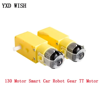 2pcs TT Motor 130motor Smart Car Robot Gear Motor DC 3V-6V Gear Motor Intelligent Car Chassis Drive Car TT Motor For Arduino
2pcs TT Motor 130motor Smart Car Robot Gear Motor DC 3V-6V Gear Motor Intelligent Car Chassis Drive Car TT Motor For Arduino