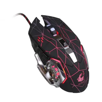 

Ziyou Lang Gaming Mouse Professional Fps 6 Button Wired Mouse With 4000Dpi Gaming Mice With Programmable Buttons Ergonomic Grip