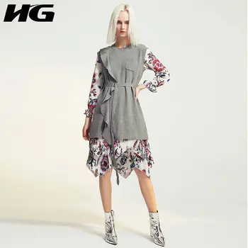 HG French Style Printed Stitching Dress Women Fashion Wild Knitted Two-piece Suit Elegant Women Clothes 2020 New Dresses XJ5217
HG French Style Printed Stitching Dress Women Fashion Wild Knitted Two-piece Suit Elegant Women Clothes 2020 New Dresses XJ5217