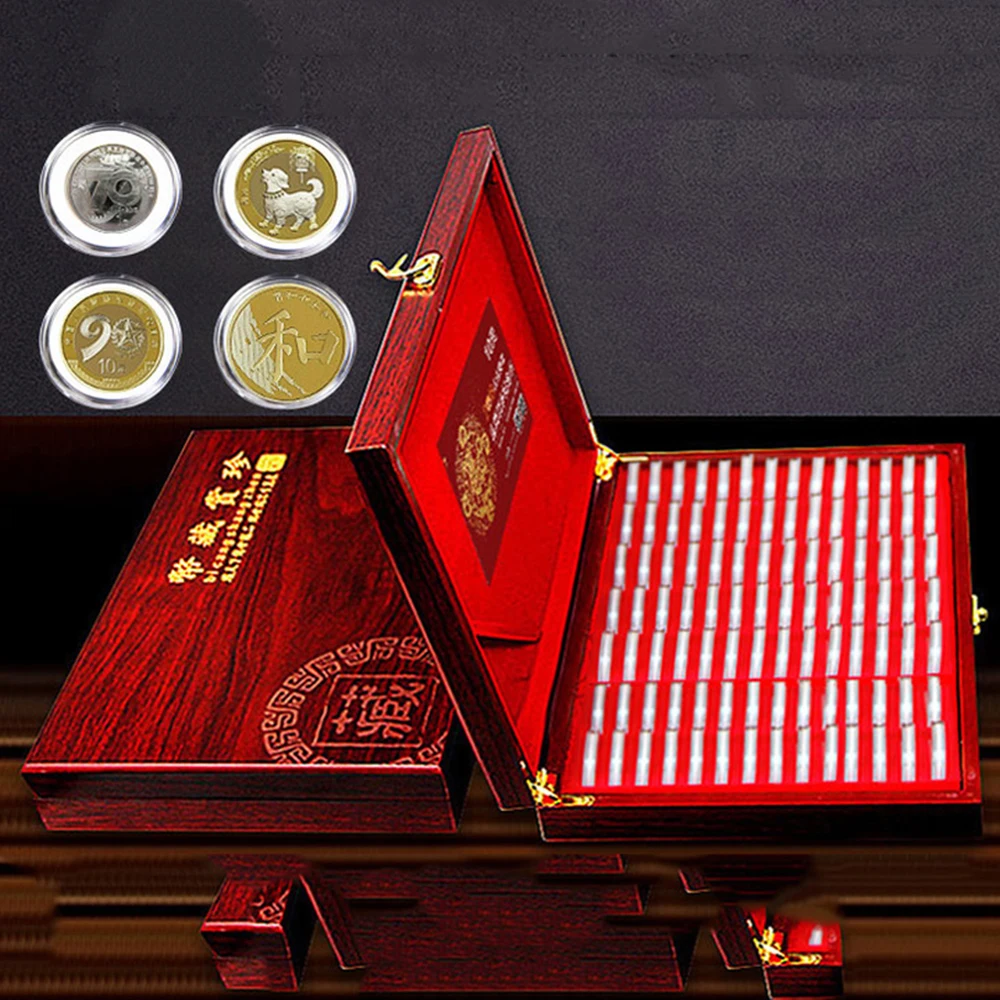 100*Coin Holders with Storage Box Plastic Round Coin Capsule Case Wooden Holders Collection Display For 20/25/27/30mm Coin Hot
100*Coin Holders with Storage Box Plastic Round Coin Capsule Case Wooden Holders Collection Display For 20/25/27/30mm Coin Hot