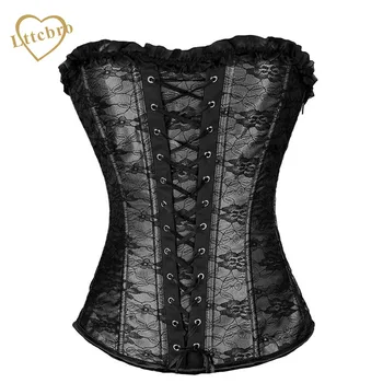 Burlesque Lace-Up Overbust Corset
Burlesque Lace-Up Overbust Corset