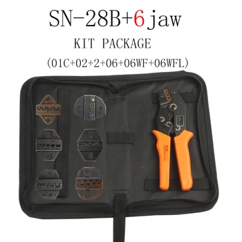 SN-28B Crimping Pliers 4/6/8/10 Jaws Non-Insulating Terminals Electric Pliers Tool Set
SN-28B Crimping Pliers 4/6/8/10 Jaws Non-Insulating Terminals Electric Pliers Tool Set
