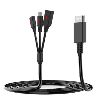 1.8M Length 3In1 Fast Charging Cable Type C USB Charger Power Data Cable for Switch Console Joy-con Controller
1.8M Length 3In1 Fast Charging Cable Type C USB Charger Power Data Cable for Switch Console Joy-con Controller