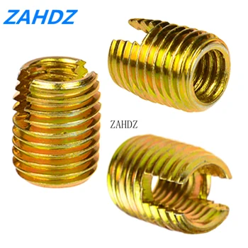 M2 M2.5 M3 M4 M5 M6 10Pcs Galvanized Self Tapping Insert Screw Bushing 302 Slotted Type Wire Thread Insert Nut Repair
M2 M2.5 M3 M4 M5 M6 10Pcs Galvanized Self Tapping Insert Screw Bushing 302 Slotted Type Wire Thread Insert Nut Repair