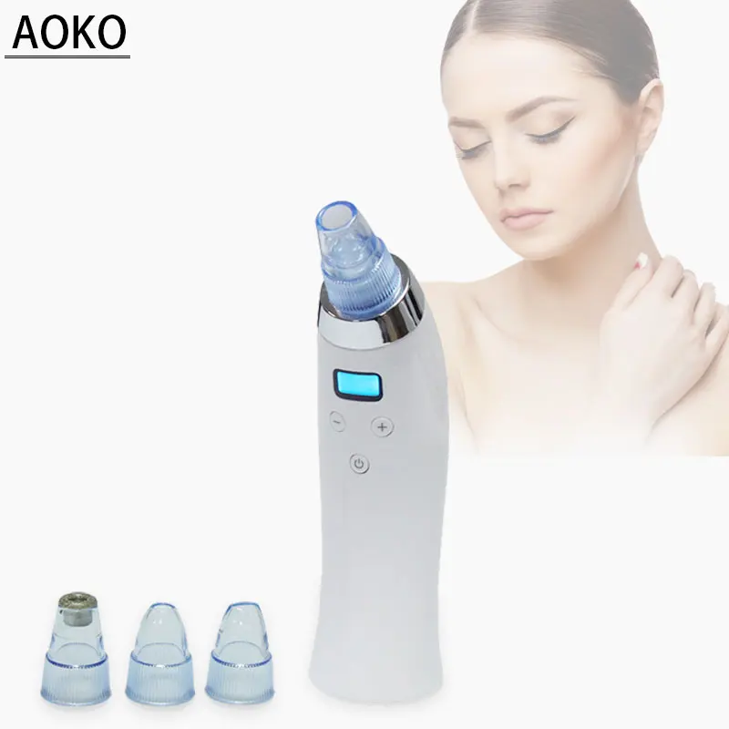AOKO 4 in 1 Blackhead Removal Diamond Microdermabrasion Beauty Machine Skin Rejuvenation Acne Blackhead Vacuum Suction Device
AOKO 4 in 1 Blackhead Removal Diamond Microdermabrasion Beauty Machine Skin Rejuvenation Acne Blackhead Vacuum Suction Device