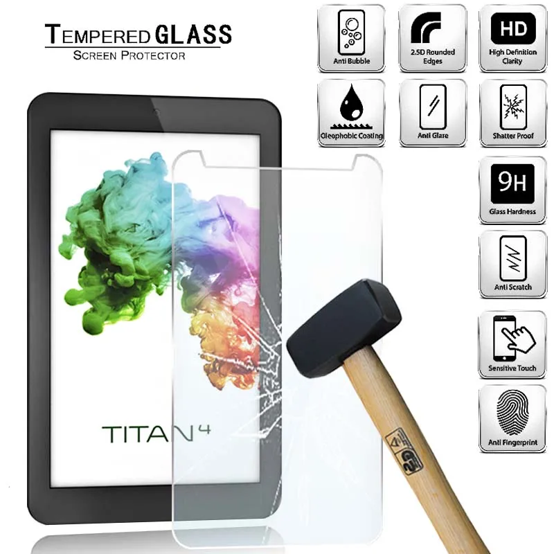 Tablet Tempered Glass Screen Protector Cover for HipStreet Titan 4 7 Inch Anti-Scratch Anti-Screen Breakage HD Tempered Film
Tablet Tempered Glass Screen Protector Cover for HipStreet Titan 4 7 Inch Anti-Scratch Anti-Screen Breakage HD Tempered Film