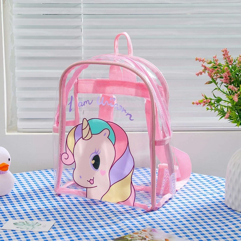 Unicorn Transparent School Bag Unicorn Transparent School Bag