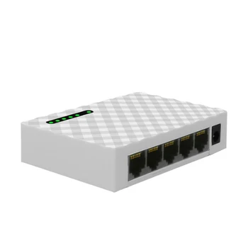 HOT 5 Port Gigabit Fast Ethernet Switch 10/100 Mbps RJ45 LAN Ethernet Fast Desktop Network Switch Power Adapter US EU Plug
HOT 5 Port Gigabit Fast Ethernet Switch 10/100 Mbps RJ45 LAN Ethernet Fast Desktop Network Switch Power Adapter US EU Plug