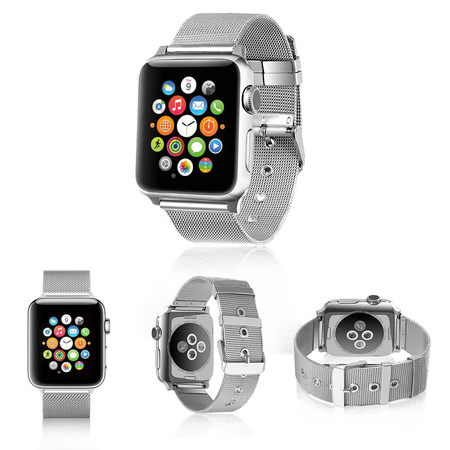 Suitable for Apple Watch Metal Watch Strap IWatch Milan Chain Watch Strap AppleWatch Buckle Type Steel Watch Strap
Suitable for Apple Watch Metal Watch Strap IWatch Milan Chain Watch Strap AppleWatch Buckle Type Steel Watch Strap