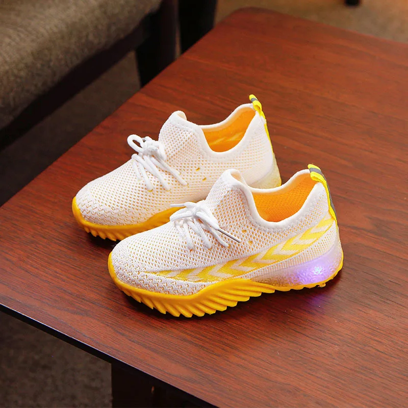 LED Children Casual Shoes Baby Boys Girls Kids Running Shoes Kids Sport White Shoes Child First Walkers Sneakers
LED Children Casual Shoes Baby Boys Girls Kids Running Shoes Kids Sport White Shoes Child First Walkers Sneakers