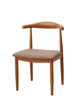 Iron horn chair backrest stool imitation solid wood Nordic dining simple coffee tea shop restaurant table and combin 
Iron horn chair backrest stool imitation solid wood Nordic dining simple coffee tea shop restaurant table and combin