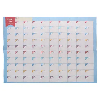 5Pcs 100 Days Countdown Calendar Schedule Learning Goals Work Planner Periodic Agenda Table Office Supplies
5Pcs 100 Days Countdown Calendar Schedule Learning Goals Work Planner Periodic Agenda Table Office Supplies