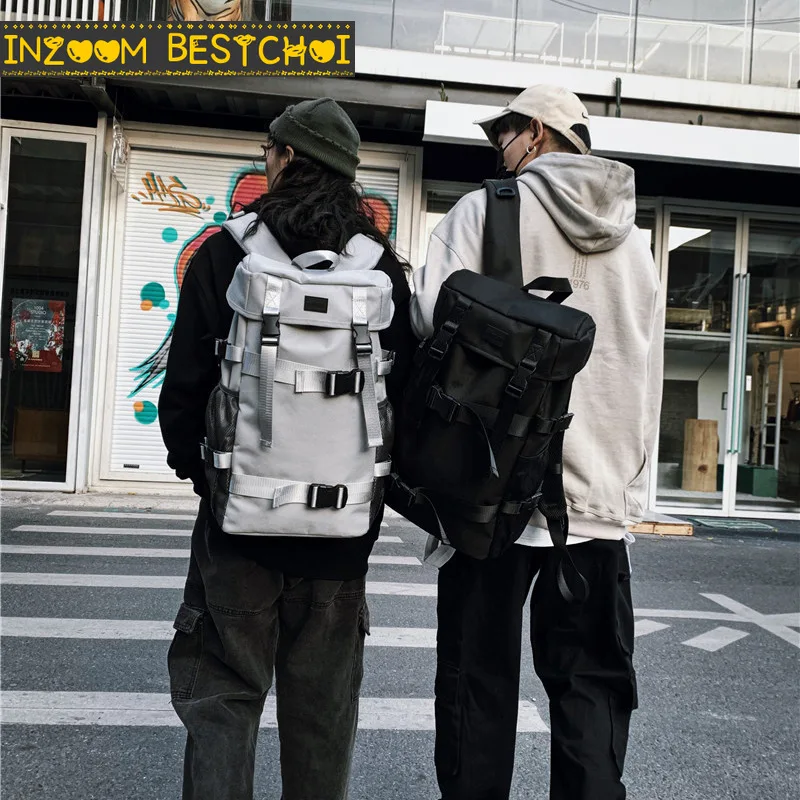 Male Personality Hip Hop Youth Backpack Large Capacity Fashion High School College Student Schoolbag Campus Trend Sac A Dos
Male Personality Hip Hop Youth Backpack Large Capacity Fashion High School College Student Schoolbag Campus Trend Sac A Dos