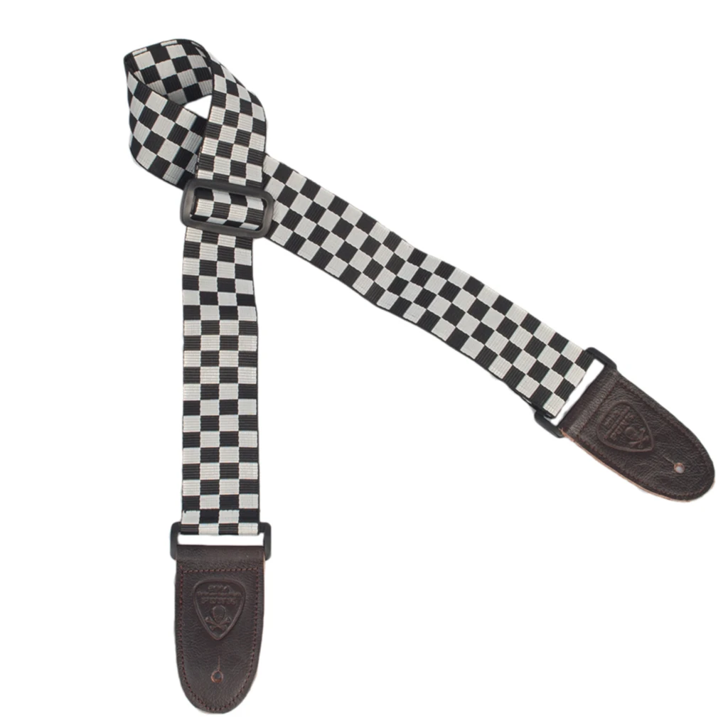 Adjustable Guitar Strap Black White Plaid Acoustic Guitar Strap Belt Ukulele Bass Guitar Part Accessories
Adjustable Guitar Strap Black White Plaid Acoustic Guitar Strap Belt Ukulele Bass Guitar Part Accessories