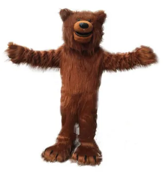 Halloween Long Fur Brown Bear Mascot Costume Suits Cosplay Party Dress Outfits Clothing Advertising Promotion Carnival Adults 
Halloween Long Fur Brown Bear Mascot Costume Suits Cosplay Party Dress Outfits Clothing Advertising Promotion Carnival Adults