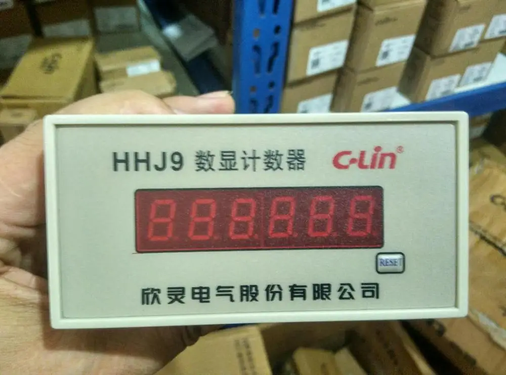 c-lin genuine six-digit total counter relay HHJ9 was a group of normally open normally closed contact
c-lin genuine six-digit total counter relay HHJ9 was a group of normally open normally closed contact