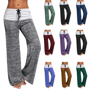 Women Loose Pants Casual Solid Drawstring Wide Leg Pants Female Plus Size Fashion Long Trousers Sweatpants Pajama
Women Loose Pants Casual Solid Drawstring Wide Leg Pants Female Plus Size Fashion Long Trousers Sweatpants Pajama