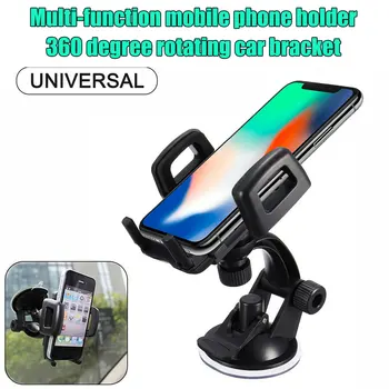 Heavy Duty Universal Car Dashboard Windscreen Holder Mount 360 Degree Rotation Mobile Phone Stand F-Best
Heavy Duty Universal Car Dashboard Windscreen Holder Mount 360 Degree Rotation Mobile Phone Stand F-Best