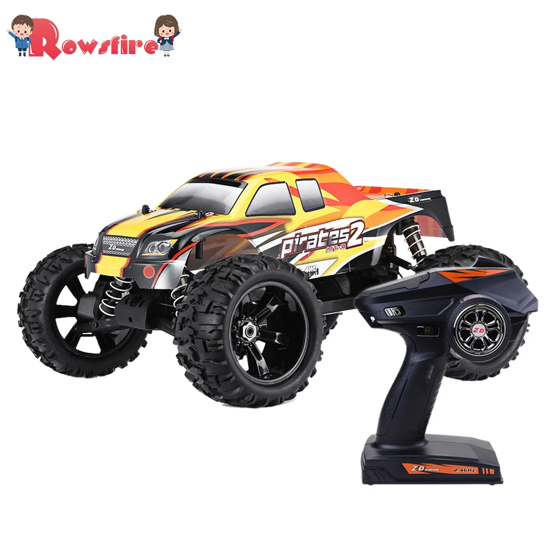 ZD Racing 9116 V3 1/8 2.4G 4WD Brushless Motor RC Car Monster Off-road Truck - RTR Version Orange
ZD Racing 9116 V3 1/8 2.4G 4WD Brushless Motor RC Car Monster Off-road Truck - RTR Version Orange