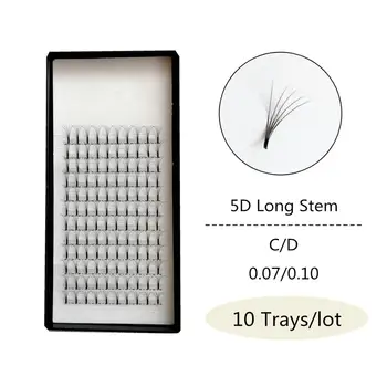Makeup 5D Eyelash Extensions 5 Root 10 Trays Eyelashes Professional 3D Volume Lashes C D Curl Soft Russian False Individual Lash
Makeup 5D Eyelash Extensions 5 Root 10 Trays Eyelashes Professional 3D Volume Lashes C D Curl Soft Russian False Individual Lash