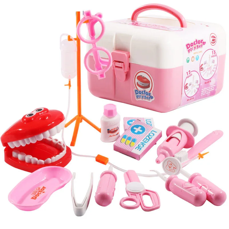 Over Dentist Doctor Toy Set Nurses Echometer Sound And Light Injection GIRL'S And BOY'S Children Model Every Family Suitcase
Over Dentist Doctor Toy Set Nurses Echometer Sound And Light Injection GIRL'S And BOY'S Children Model Every Family Suitcase
