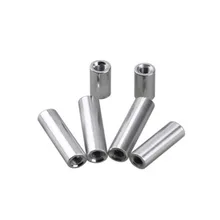 5-10 adet/grup M2 M2.5 M3 M4 M5 M6 * L yuvarlak alüminyum standoff spacer Stud uzatın uzun somun L = 6 100(China)