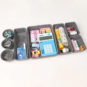8pcs Felt Desktop Drawer Organizer Trays Storage Box Jewelry Makeup Container Home Kitchen Bathroom Organizer
8pcs Felt Desktop Drawer Organizer Trays Storage Box Jewelry Makeup Container Home Kitchen Bathroom Organizer