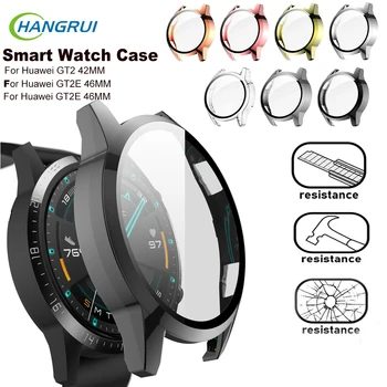 Hangrui Case For Huawei Watch GT 2E GT2 46MM 42MM Full Coverage Protective Bumper Cover With HD Tempered Glass Screen Protector
Hangrui Case For Huawei Watch GT 2E GT2 46MM 42MM Full Coverage Protective Bumper Cover With HD Tempered Glass Screen Protector