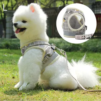 Soft Mesh Padded Dog Harness with Leash Reflective Vest for Small Medium Dog Cat HG99
Soft Mesh Padded Dog Harness with Leash Reflective Vest for Small Medium Dog Cat HG99