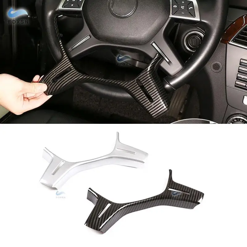 For Mercedes Benz C E Class W204 W212 ML GL X166 W166 Car Carbon Fiber texture Steering Wheel Panel Frame Cover Trim
For Mercedes Benz C E Class W204 W212 ML GL X166 W166 Car Carbon Fiber texture Steering Wheel Panel Frame Cover Trim