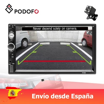 Podofo 2 din Car radio 7" Multimedia Player MP5 Touch Digital Display Bluetooth USB 2din Autoradio MP5 Stereo Backup Monitor
Podofo 2 din Car radio 7" Multimedia Player MP5 Touch Digital Display Bluetooth USB 2din Autoradio MP5 Stereo Backup Monitor