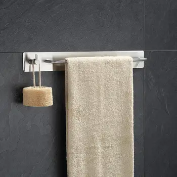 Hot Stainless Steel Towel Holder Towel Wall Mounted Hanger Hook Organizer Towel Rack storage for Kitchen Bathroom Holder Accesso
Hot Stainless Steel Towel Holder Towel Wall Mounted Hanger Hook Organizer Towel Rack storage for Kitchen Bathroom Holder Accesso