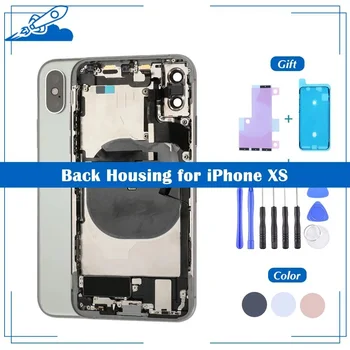 OEM Back Housing Cover For iPhone XS Battery Cover Middle Chassis Frame With SIM Tray Side Key Parts Flex Cable Full Assembly
OEM Back Housing Cover For iPhone XS Battery Cover Middle Chassis Frame With SIM Tray Side Key Parts Flex Cable Full Assembly
