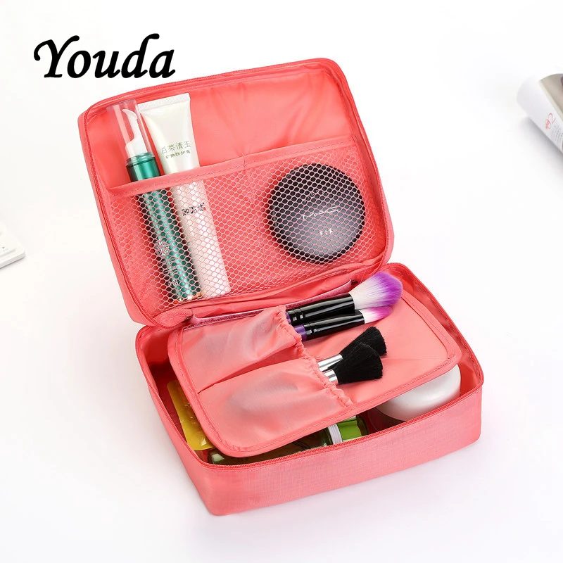 Youda Original Solid Color Waterproof Cosmetic Bag Women's Makeup Bags Simple Toiletries Organizer Female Storage Make Up Cases
Youda Original Solid Color Waterproof Cosmetic Bag Women's Makeup Bags Simple Toiletries Organizer Female Storage Make Up Cases