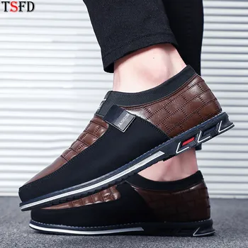 Fashion Men's Leather Shoes Comfortable Men's Sneakers Simple Men Casual Shoes Office Shoe Man Leather Shoes New Slip-on Shoe Y2
Fashion Men's Leather Shoes Comfortable Men's Sneakers Simple Men Casual Shoes Office Shoe Man Leather Shoes New Slip-on Shoe Y2