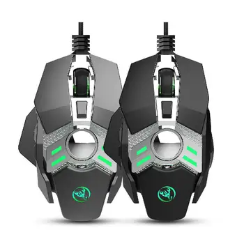 BEESCLOVER Wired Gaming Mouse 6400DPI 7-Key Programmable Backlight Mechanical Design Mouse For Computer Laptop PC Mouse d40
BEESCLOVER Wired Gaming Mouse 6400DPI 7-Key Programmable Backlight Mechanical Design Mouse For Computer Laptop PC Mouse d40